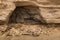 Cave in the coastal rocks, Morocco