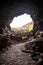Cave entrance - Cueva de los Verdes