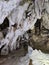 Cave formations in Vartop Glacial Cave, Romania