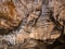 Cave in French Pyrenees full of stalagmites and stalactites beautiful scenery in geologic site