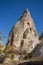 Cave house fortress in Cappadocia