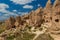 Cave houses in Zelve, Cappadocia, Turk