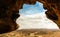 Cave Laas Geel rock interior near Hargeisa, Somalia