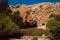 Cave in the mountain, city of Caesarea Philippi Israel