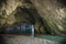 A cave at Myrtos Beach at Kefalonia