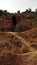 Cave at Palo Duro Canyon n Texas - Western Landscape