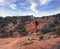 Cave in Palo Duro Canyon  park.Texas