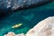 Cave of Papafragas beach in Milos island, Cyclades.