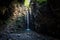 Cave of the partisans in the taleggio valley Brembana Bergamo Italy