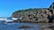 Cave Rock at Sumner Beach in Christchurch