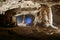 Cave stalactites and formations