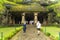 Cave Temple entrance on Elephanta Island, Mumbai, India