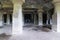 Cave Temple interior on Elephanta Island, Mumbai, India