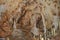 Cave view stalactite