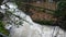 cave waterfall on a duden river in antalya turkey