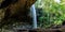 The cavern under Falling Rock Falls