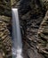 Cavern Waterfall in Watkins Glen State Park