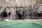 Caves at the General Carrera Lake, Patagonia, Chile