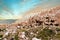 Caves in Zelve valley in Cappadocia in Turkey