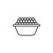 caviar line icon. signs and symbols can be used for web, logo, mobile app, ui, ux