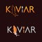 caviar writing logo, for restaurants