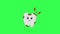 cavity tooth icon animation of cavity teeth with a frowning face emoticon animation of cavity tooth icon unhealthy not taking care