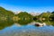 Cavlocc Lake, Engadine, Switzerland.