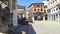 Cavour square in Padua, Italy