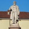 Cavour statue in Vercelli