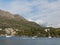 Cavtat, Croatia, mountains and Zal beach