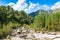 Cavu natural pool near Tagliu Rossu and Sainte Lucie in Corsica