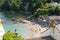 Cawsand beach Cornwall England United Kingdom on the Rame Peninsula overlooking Plymouth Sound