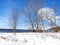 Cayuga Lake Salt Point view in Winter