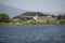 CB Amphibious seaplane taking off from Lake Casitas, Ojai, California