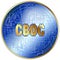 CBDC digital currency fantasy token coin, vector illustration