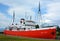 The CCGS Ernest Lapointe icebreaker,