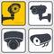 CCTV Camera. Security Surveillance System