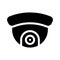 CCTV  glyph flat icon