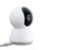 CCTV IP wireless security camera on white background