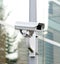 CCTV security camera looking and recording