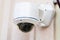 CCTV Security for home round camera on wall