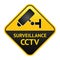 CCTV sign, video surveillance label