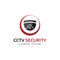 CCTV Technology and Security Logo Template