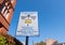 CCTV zone sign in the town centre Shrewsbury Shropshire September 2020