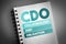 CDO - Collateralized Debt Obligation acronym