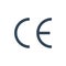 CE mark. Quality guarantee icon. Certification symbol.