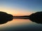Cedar Bluff Reservoir Sunset
