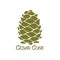 Cedar cone, sketch for your design