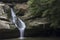 Cedar falls in Hocking Hills State Forest