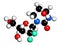 Cedazuridine drug molecule. 3D rendering.